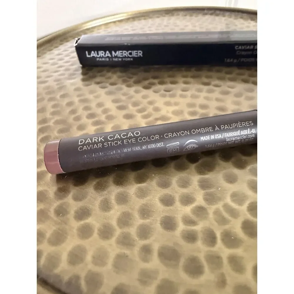 Laura Mercier Caviar Stick Eye Color Dark Cacao 0.05 oz Full Size New In Box